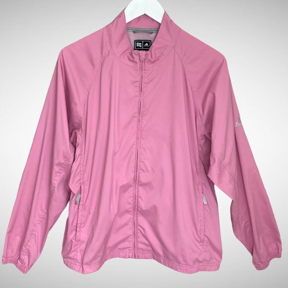 Adidas Light Pink Windbreaker Jacket - Picture 3 of 9